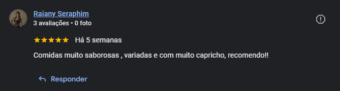 Feedback de Raiany Seraphim